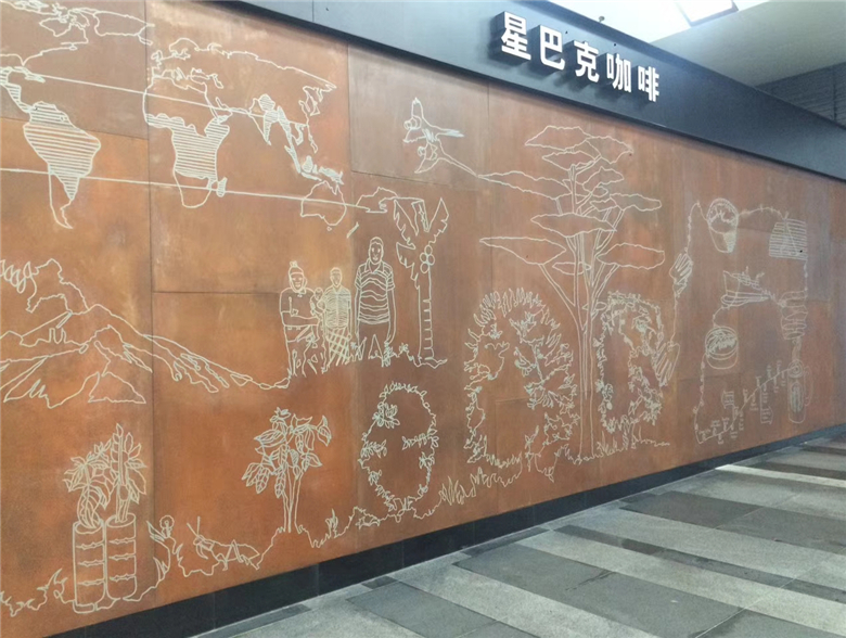 芦淞耐候钢幕墙
